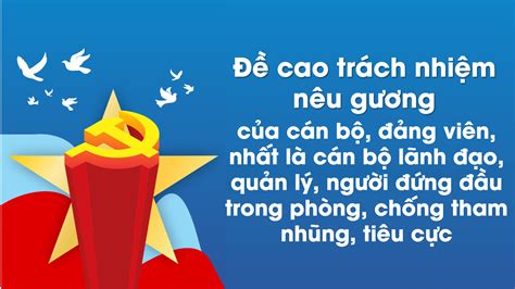quy định 646 về trách nhiệm nêu gương